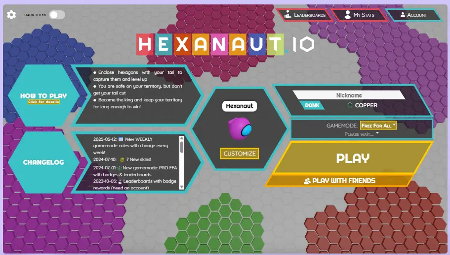 hexanaut games